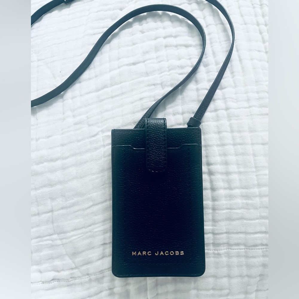 Marc Jacobs Crossbody Phone Bag Black